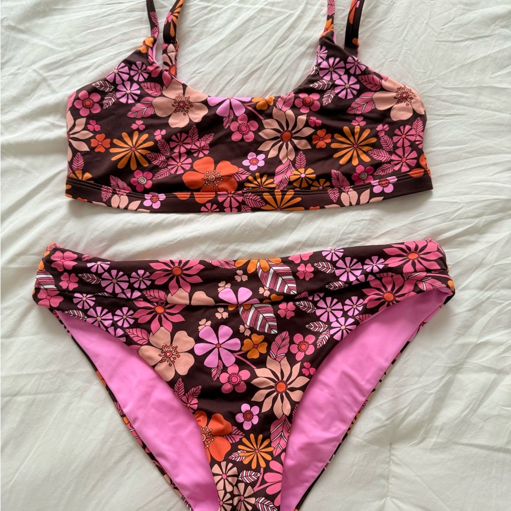 Jolyn Floral Bikini NWOT